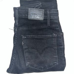 Levis Super Skinny High Waisted Jeans
